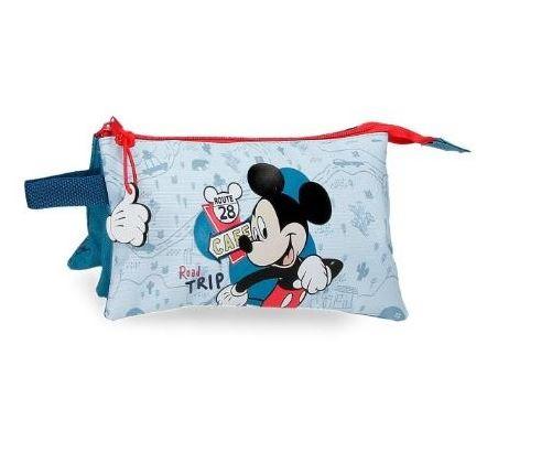 JOUMMABAGS - BUSTINA PORTAPENNE 3 ZIPMICKEY ROAD TRIP 4954321