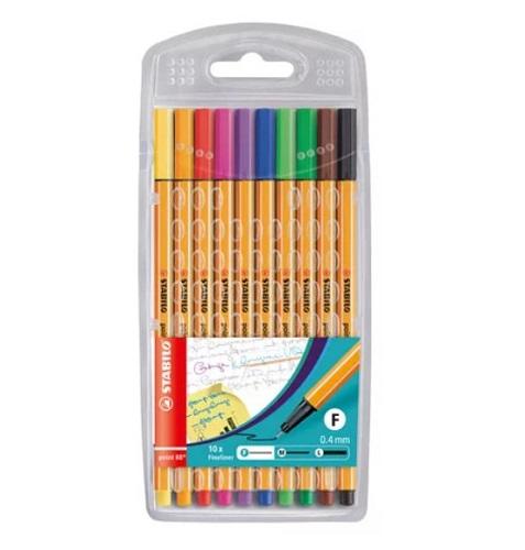 PENNA STABILO POINT 88 - FINELINER 0,4 MM IN ASTUCCIO DA 10 PEZZI