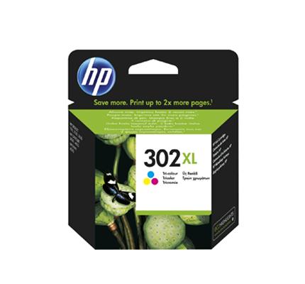 CARTUCCIA HP N° 302XL INK JET COLORE (330 COPIE) ORIGINALE