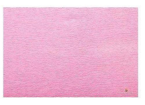 CARTA CRESPA CM. 50X250 MT. 40 GR. ROSA ORTENSIA