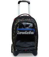 ZAINO TROLLEY 2 RUOTE NEW PLUG MESH INVICTA COLORBLOCK CAMOUFLAGE