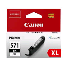 CARTUCCIA CANON NERA CLI-571BK XL  ORIGINALE