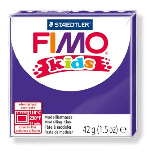 PASTA FIMO KIDS 42GR VIOLA