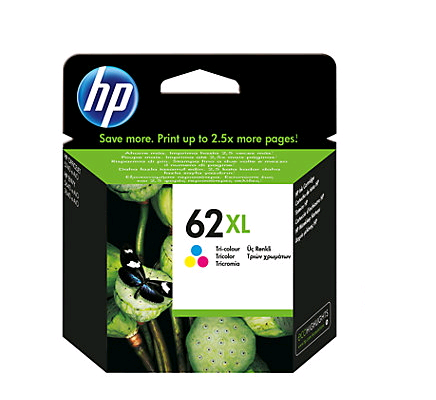 CARTUCCIA HP COLORE 62XL  (415 COPIE) ORIGINALE