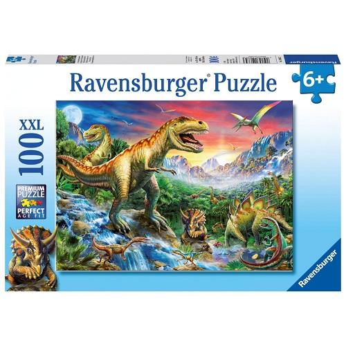 PUZZLE 100 PZ XXL "L'ERA DEI DINOSAURI"