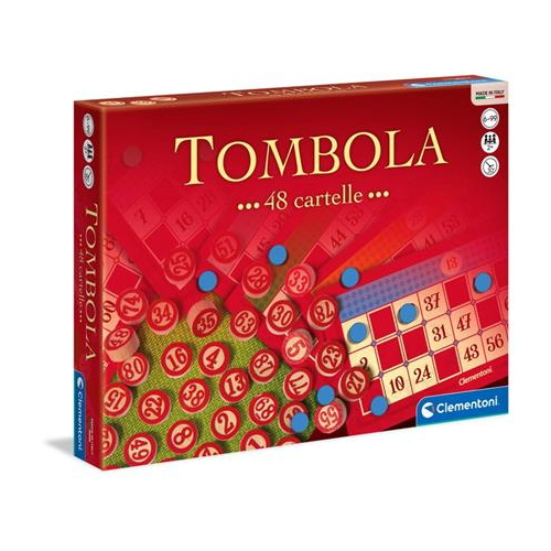 Tombola con Numeri in Legno