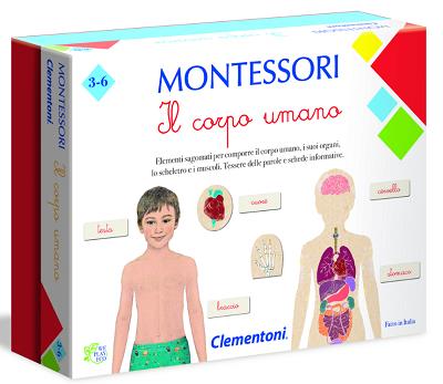 MONTESSORI CORPO UMANO