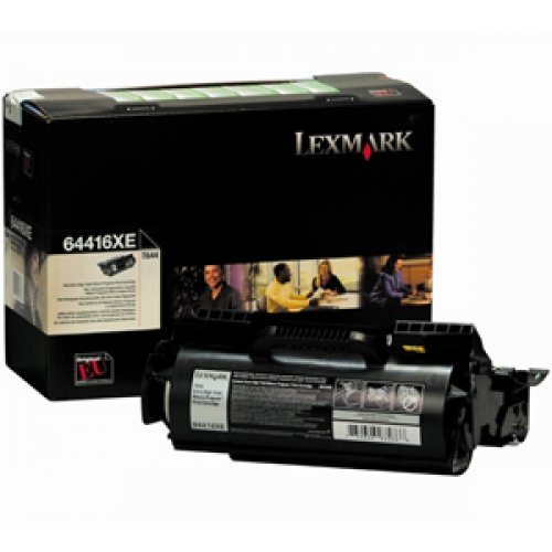 TONER LEXMARK NERO 64416XE (32.000 COPIE) ORIGINALE