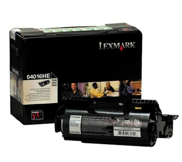 TONER LEXMARK NERO 64016HE (21.000 COPIE) ORIGINALE