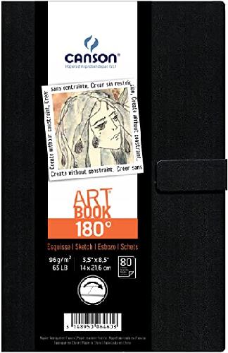 LIBRO ART BOOK  SCHIZZO  CANSON 14X21,6CM 95GR. 80FG.