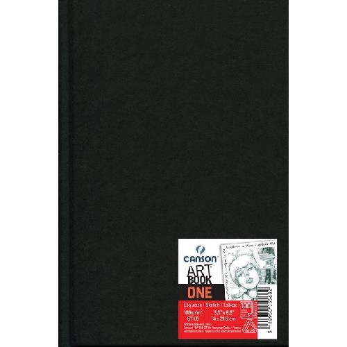 LIBRO ART BOOK SCHIZZO CANSON 14X21,6 CM 100GR. 98FG.
