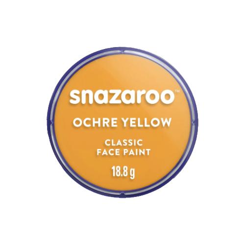 Colore per truccare il viso in cialda acquarellabile 18 ml giallo ocra | Fard singolo