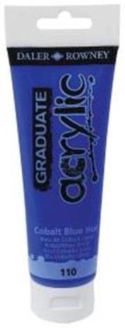 MAIMERI DALER ROWNEY "GRADUATE ACRYLIC" IN TUBETTO 120 ml. BLU COBALTO