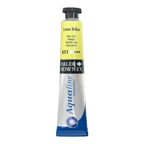ACQUERELLO AQUAFINE DALER ROWNEY IN TUBETTO 8ML GIALLO LIMONE
