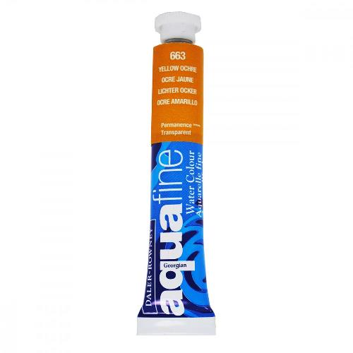 ACQUERELLO AQUAFINE DALER ROWNEY IN TUBETTO 8ML OCRA GIALLA