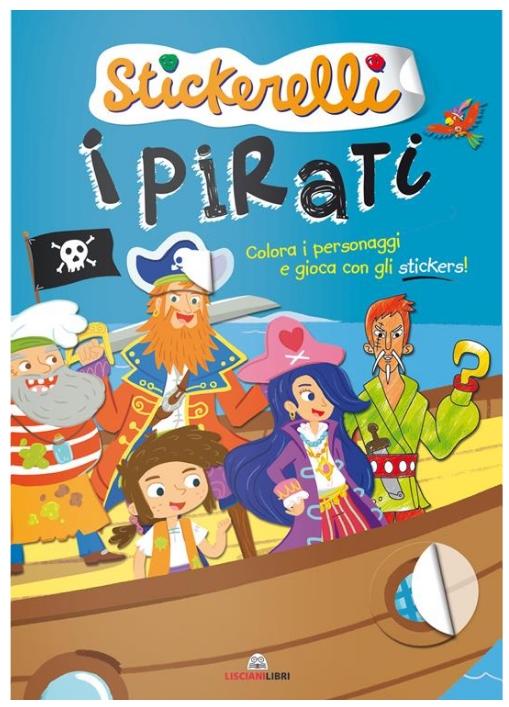 LIBRO STICKERELLI - I PIRATI