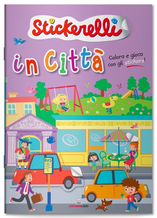 LIBRO STICKERELLI - IN CITTÀ