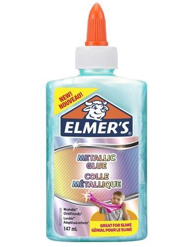 COLLA LIQUIDA ELMER'S VERDEACQUA METALLIZZATO - FLACONE 147 ML