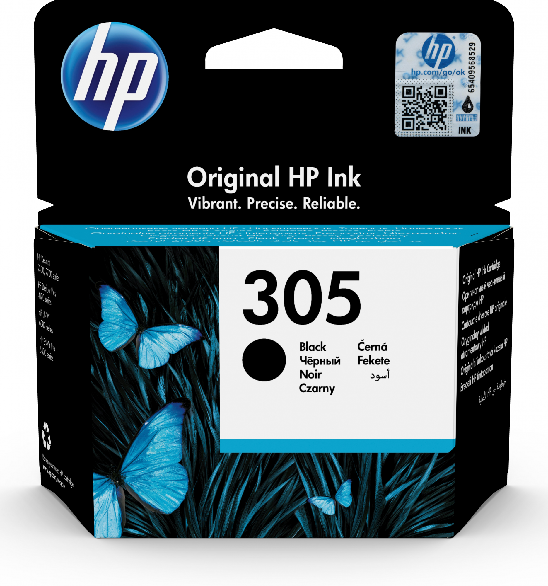 CARTUCCIA  NERO HP 305 (120 COPIE) ORIGINALE 