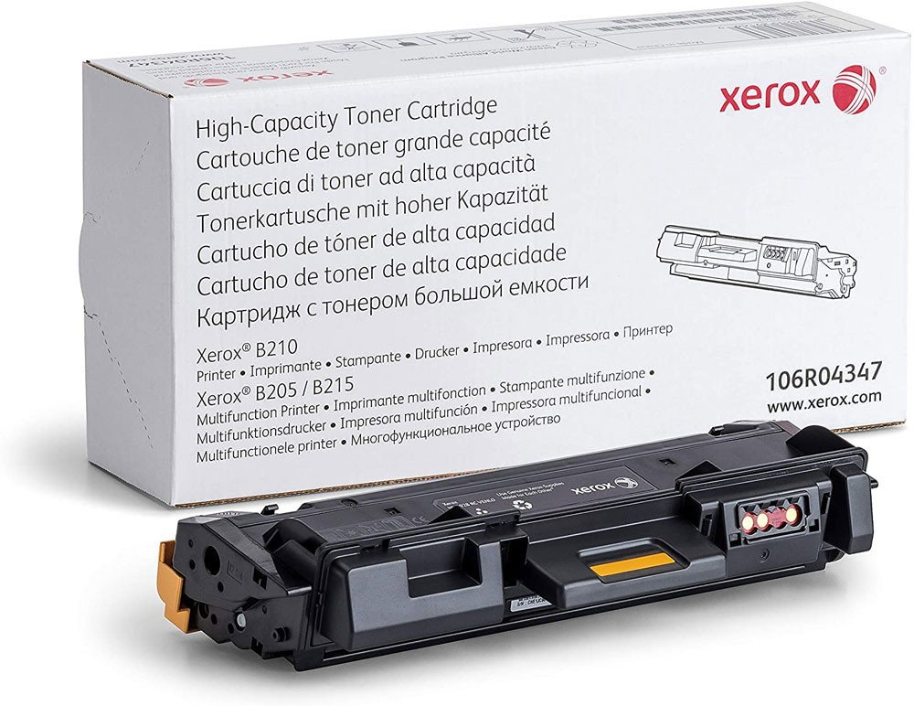 TONER XEROX 106R04347 NERO PER B205 / B215 (3.000 COPIE) ORIGINALE 