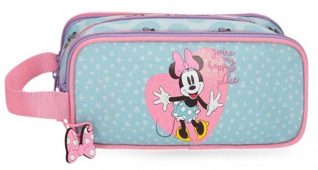 JOUMMA BAGS - BUSTINA PORTAPENNE 3 ZIP MINNIE MY HAPPY PLACE 2794721