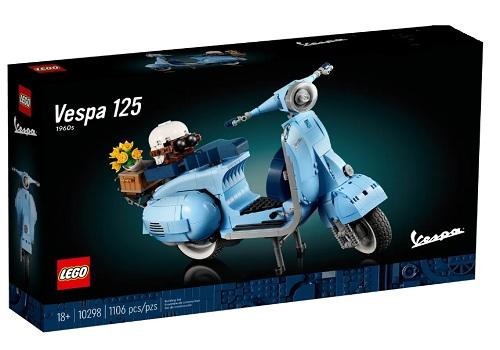 MATTONCINI LEGO® CREATOR EXPERT - "VESPA 125" - 1107 PZ (18+)