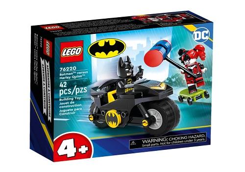 MATTONCINI LEGO® BATMAN - "BATMAN VS. HARLEY QUINN" - 42 PZ (4+)
