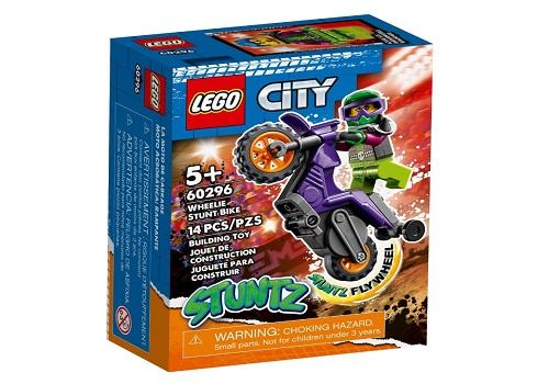 MATTONCINI LEGO® CITY -"STUNT BIKE DA IMPENNATA" - 14 PZ (5+)