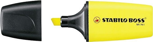 EVIDENZIATORE STABILO BOSS MINI - GIALLO