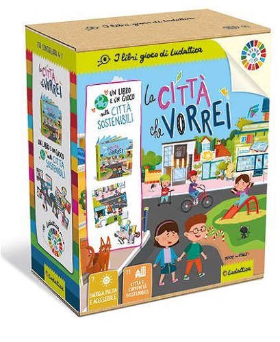 LUDATTICA PER AGENDA 2030 LA CITTÀ CHE VORREI - LIBRO E PUZZLE 47266