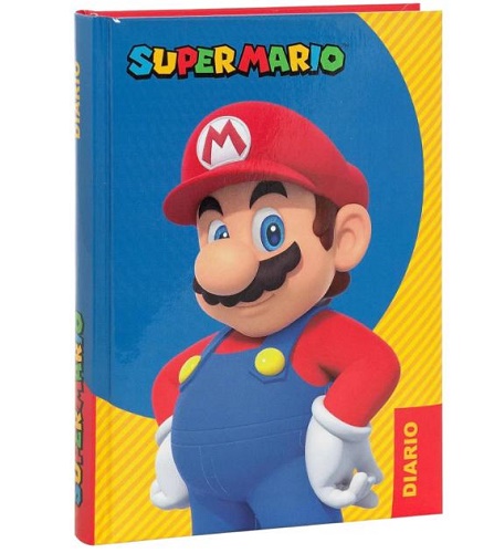 DIARIO 12 MESI SUPERMARIO BLU