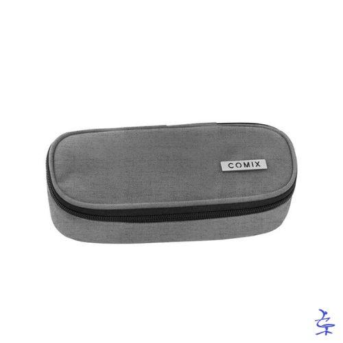 ASTUCCIO OVALE ORGANIZZATO MONOCOLORE GRIGIO MEL. COMIX