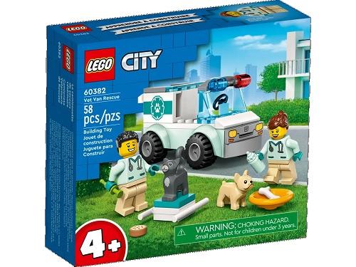 MATTONCINI LEGO® CITY - "FURGONCINO DI SOCCORSO VETERINARIO"