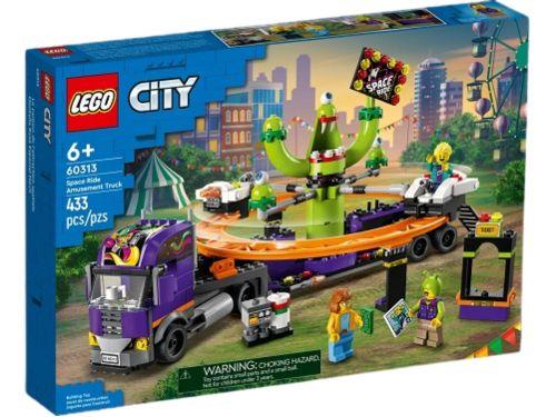 MATTONCINI LEGO® CITY - "CAMION CON GIOSTRA SPAZIALE"