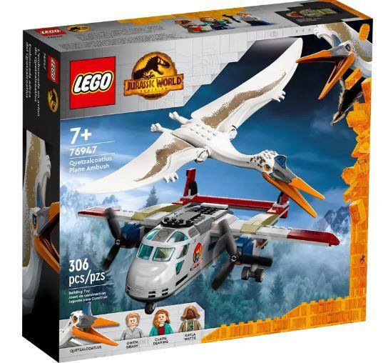 MATTONCINI LEGO® JURASSIC WORLD - "QUETZALCOATLUS: COLPO AEREO"