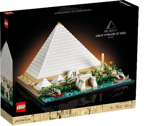  LEGO® ARCHITECTURE - "PIRAMIDE DI GIZA"
