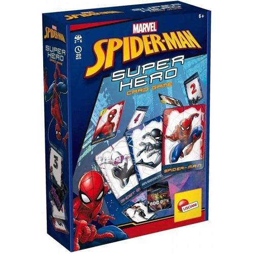 SPIDER-MAN SUPER HERO CARD GAME IN DISPLAY