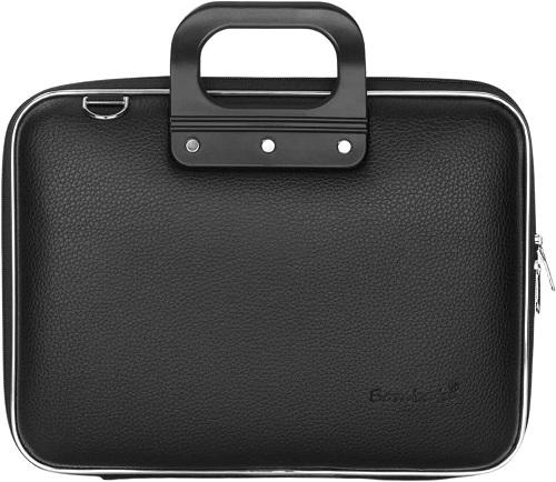 CARTELLA PORTADOCUMENTI/PORTAPC 15,6" CON TRACOLLA "BOMBATA CLASSIC" COL. ALL BLACK