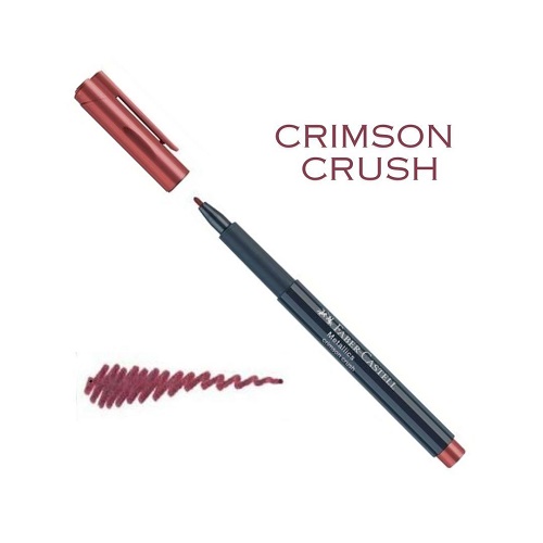 FABER CASTELL MARKER METALLICS CRIMSON CRUSH (ROSSO)