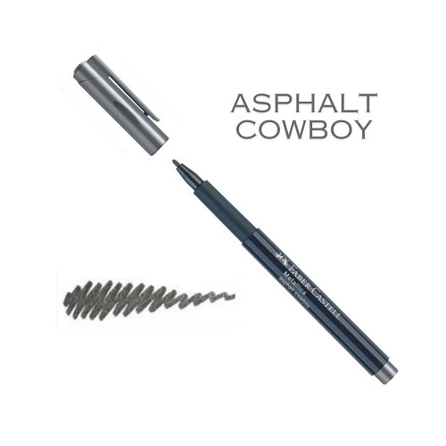 FABER CASTELL MARKER METALLICS ASPHALT COWBOY (ASFALTO)