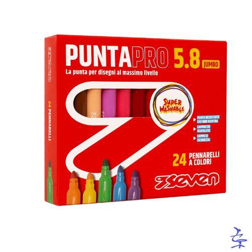 PENNARELLI PUNTAPRO 5.8 - SCATOLA DA 24 PZ SEVEN