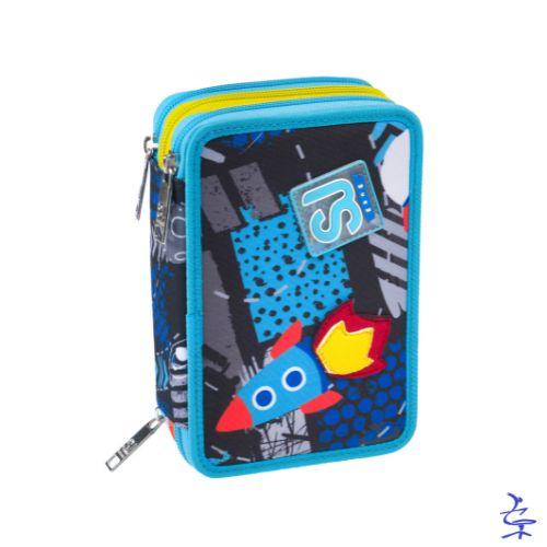 QQB ASTUCCIO 3 ZIP SJ GANG GO TO SPACE BOY
