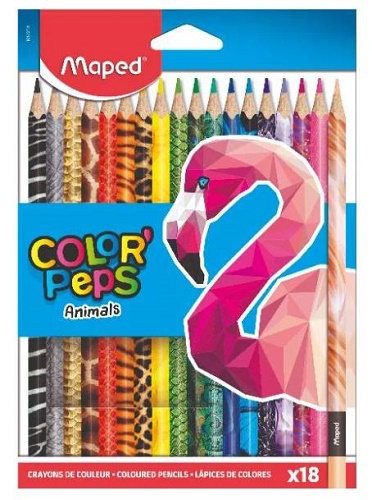 PASTELLI "COLOR PEPS ANIMAL" 18 PZ 