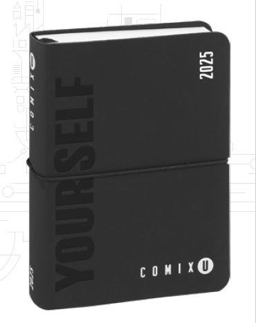 AGENDA 16 MESI COMIX U YOURSELF BLACK WHITE