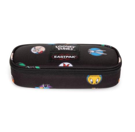 ASTUCCIO OVALE SINGLE LOONEY TUNES BLACK A EASTPAK