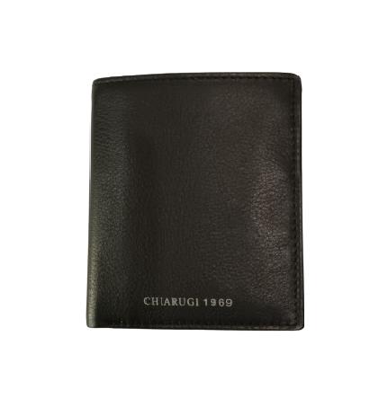 PORTAFOGLIO CHIARUGI CLASSIC IN PELLE NERA