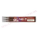 SET 3 REFILL FRIXION BALL MARRONE BLS-FR7-BN-S3-M