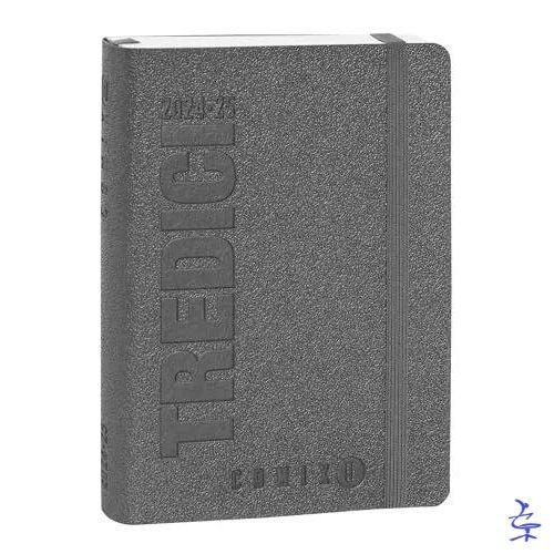 AGENDA 13 MESI DAY MINI COMIX U YOURSELF METALLIC GREY