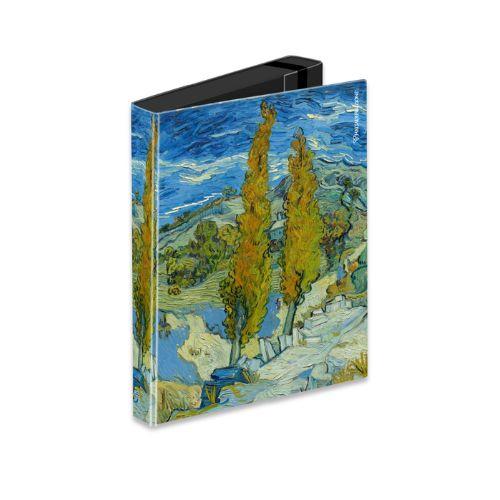 CARTELLA PORTAPROGETTI C/ELASTICO DORSO 5CM DUE PIOPPI VAN GOGH