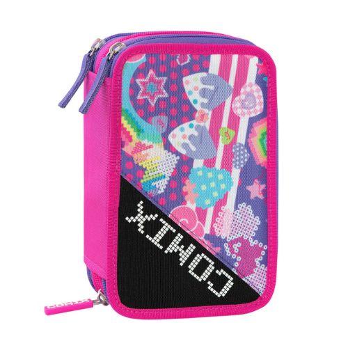 ASTUCCIO 3 ZIP COMIX ULTRA BRIGHT HARAYUKU GIRL